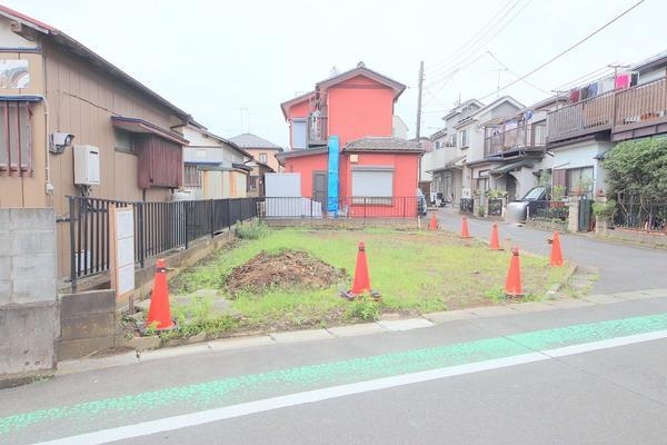 座間市新田宿　建築条件なし売地