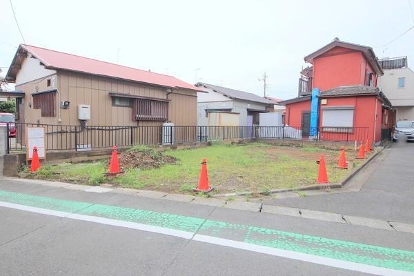 座間市新田宿　建築条件なし売地