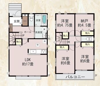 藤沢市打戻　新築戸建　全３棟　２号棟