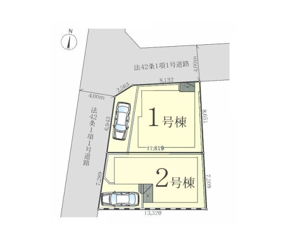 座間市入谷西3丁目　新築戸建　全2棟　1号棟
