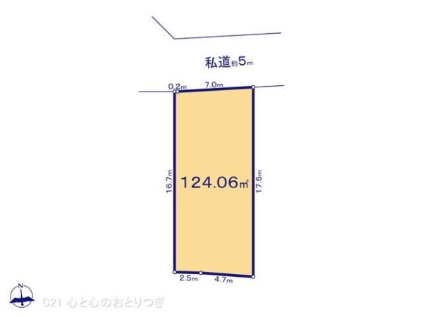 藤沢市本藤沢2丁目　土地　13