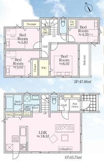 横浜市戸塚区南舞岡４丁目　新築戸建　全２棟　２号棟