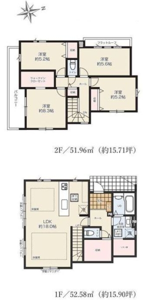 横浜市泉区和泉中央北３丁目　新築戸建　１号棟