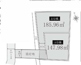 横浜市瀬谷区橋戸１丁目　新築戸建　全２棟　A号棟
