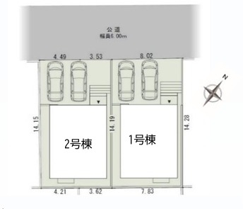 横浜市泉区白百合２丁目　新築戸建　全２棟　１号棟