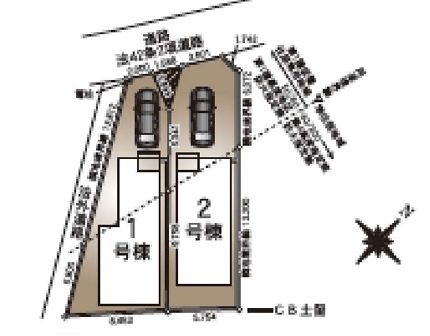 横浜市旭区市沢町　新築戸建　全２棟　１号棟