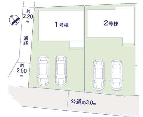 横浜市戸塚区矢部町　新築戸建　全２棟　1号棟