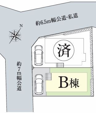 横浜市戸塚区矢部町　新築戸建　全2棟　B号棟