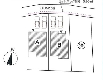 横浜市旭区本宿町　新築戸建　全３棟　A号棟