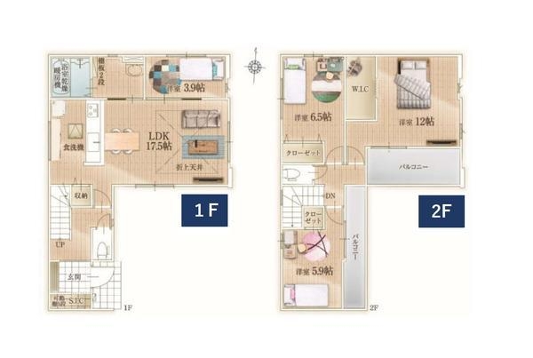座間市緑ヶ丘4丁目4期　新築分譲住宅