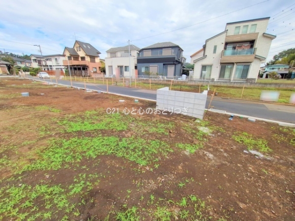 相模原市南区西大沼3丁目　建築条件なし売地　H区画