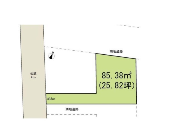 大和市中央5丁目　売地