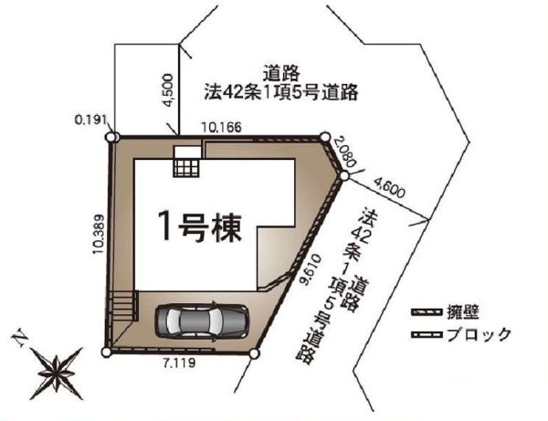 横浜市泉区和泉が丘2丁目　新築戸建　１号棟