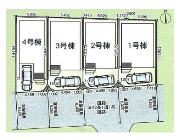 綾瀬市上土棚北4丁目　新築戸建　全4棟　4号棟
