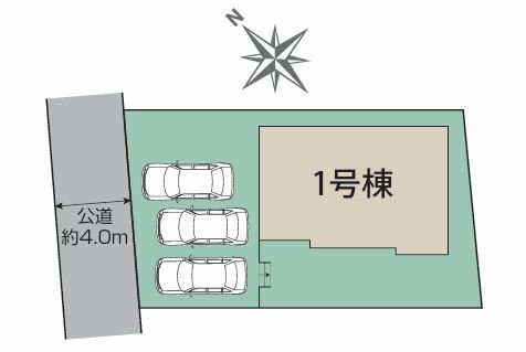 藤沢市打戻　新築戸建　1号棟