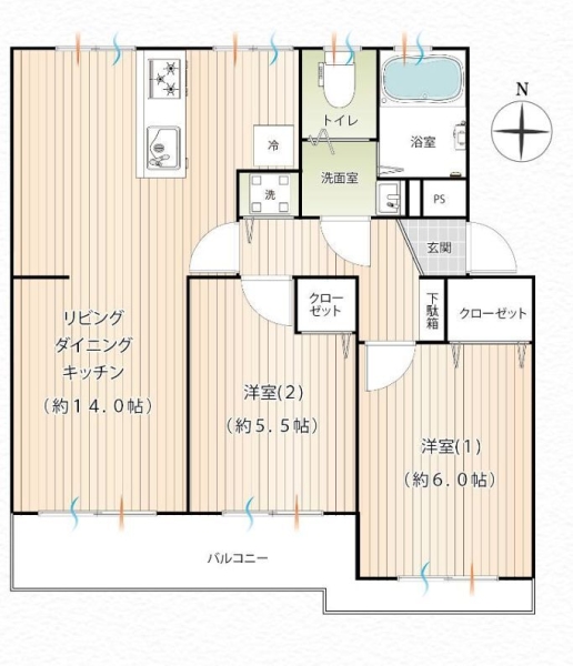 市沢団地５号棟
