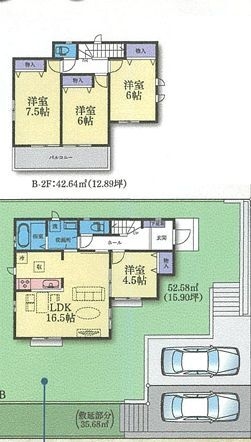 横浜市旭区今宿2丁目 新築戸建 全2棟 B号棟