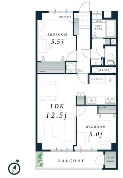 市ドリームハイツ1号棟