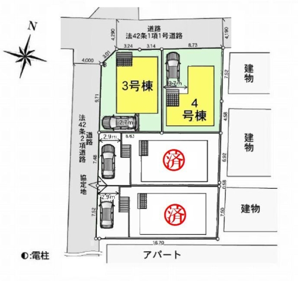 座間市入谷西2丁目　新築戸建　全4棟　4号棟