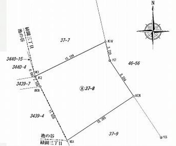 横浜市泉区緑園3丁目　土地