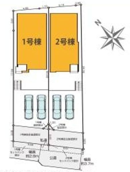 横浜市戸塚区上矢部町　新築戸建　全2棟　1号棟