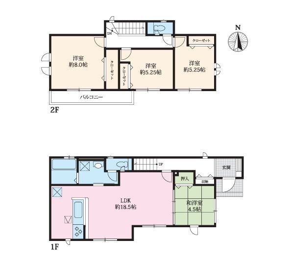 綾瀬市小園　新築戸建　全7棟　1号棟