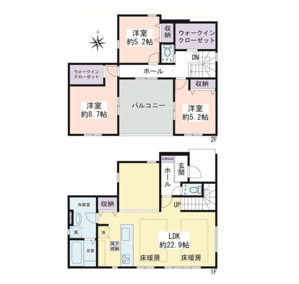 横浜市瀬谷区阿久和西２丁目　新築戸建　全３棟　３号棟