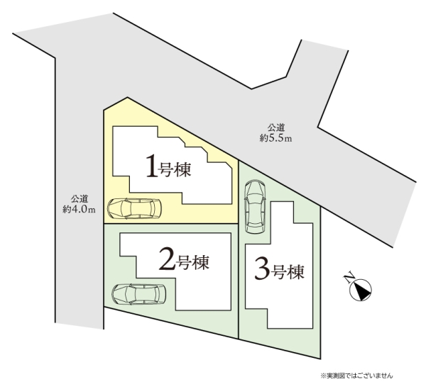 相模原市南区大野台4丁目　新築分譲住宅　1号棟