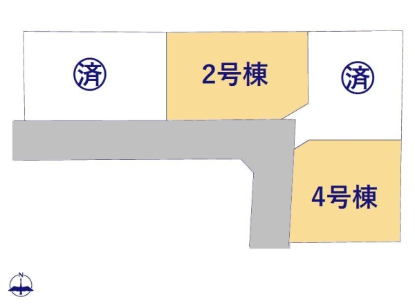 大和市福田8丁目　新築戸建　全4棟　2号棟