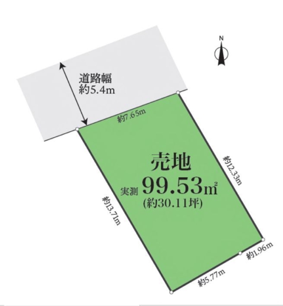横浜市旭区笹野台2丁目　土地