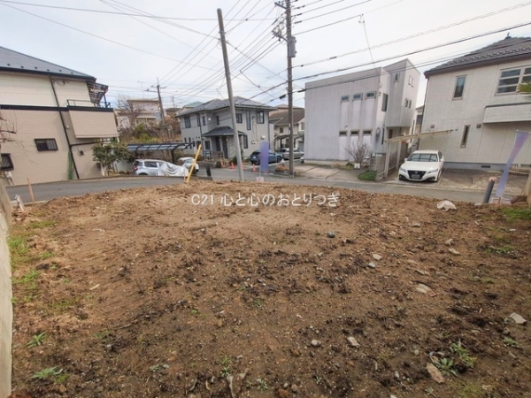 横浜市青葉区大場町　建築条件なし売地