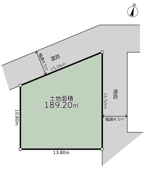 横浜市戸塚区原宿３丁目　土地