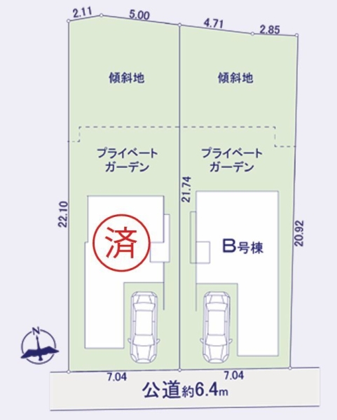 横浜市戸塚区上矢部町　新築戸建　全2棟　B号棟
