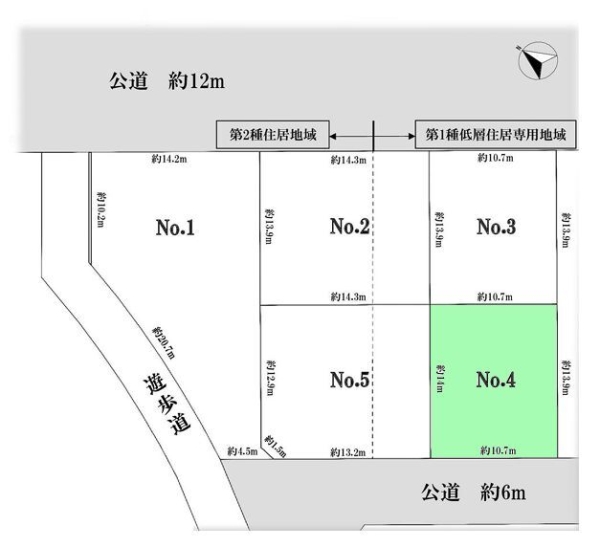 相模原市中央区田名塩田２丁目の土地
