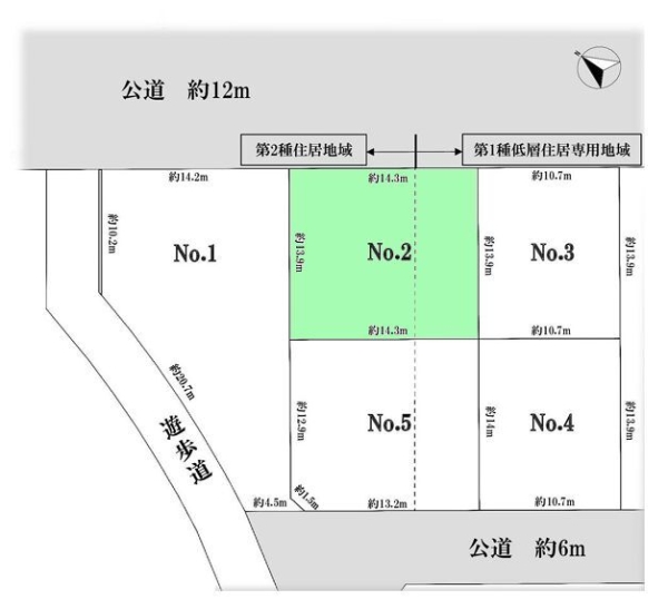 相模原市中央区田名塩田２丁目の土地
