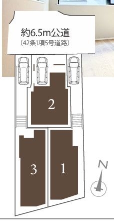 横浜市戸塚区戸塚町　新築戸建　全3棟　2号棟