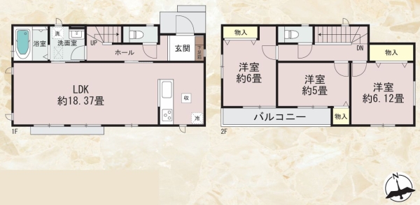 横浜市泉区中田東２丁目　新築戸建　全4棟　C号棟