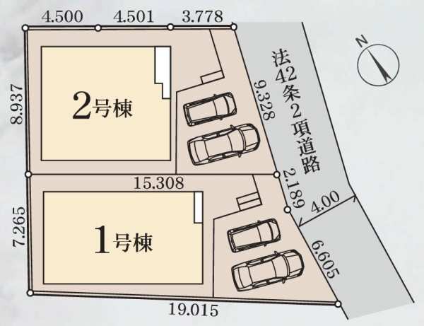 横浜市戸塚区上矢部町　新築戸建　全2棟　2号棟