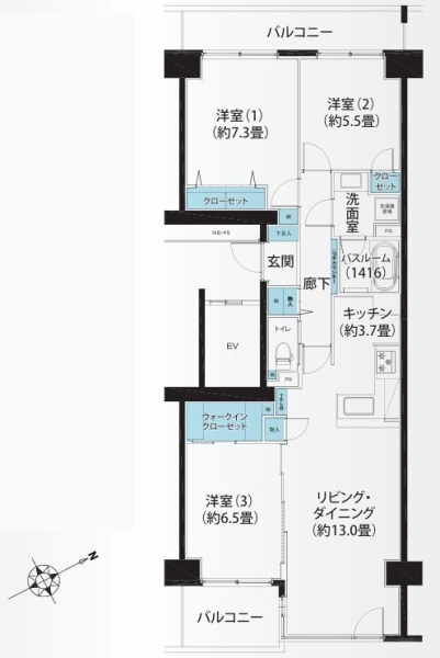 パークヒルズK棟