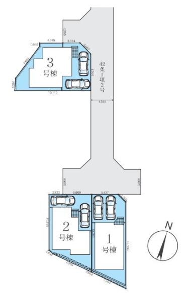 藤沢市長後　新築戸建　全3棟　3号棟