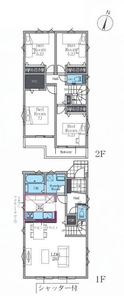 藤沢市長後　新築戸建　全3棟　1号棟