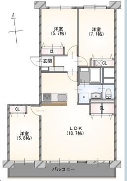 県ドリームハイツ19号棟