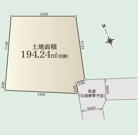 横浜市瀬谷区二ツ橋町の土地