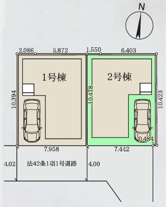 相模原市南区南台6丁目　新築分譲住宅　2号棟
