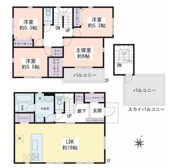 綾瀬市寺尾釜田2丁目 新築戸建
