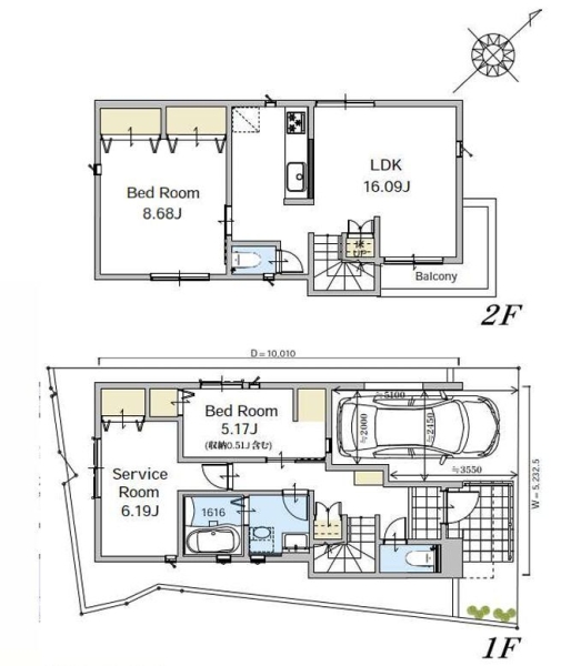 横浜市戸塚区上矢部町　新築戸建　全２棟　1号棟