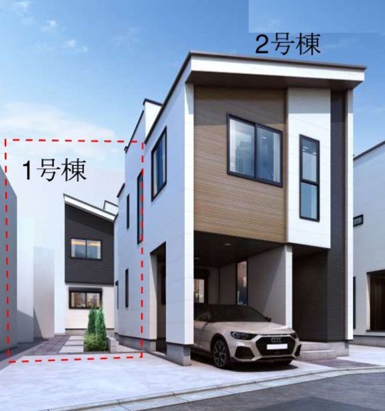 横浜市泉区和泉中央南5丁目　新築戸建　全4棟　1号棟