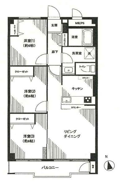 東建座間ハイツ１号棟