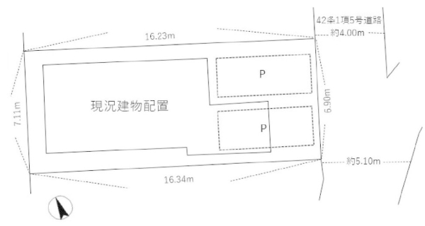 横浜市旭区中沢１丁目の土地