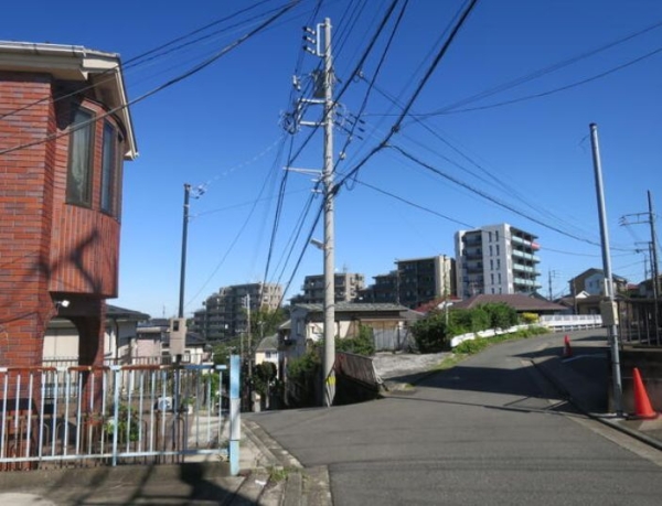 横浜市旭区中沢１丁目の土地